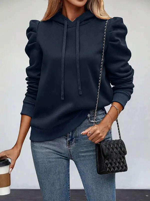 Puff Sleeve Hoodie