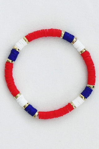 Americana Bracelet in Red