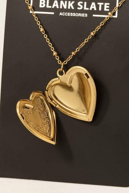 Heart Locket Necklace