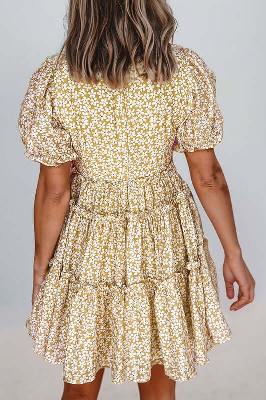 Flirty Floral Tiered Dress (FINAL SALE ITEM)