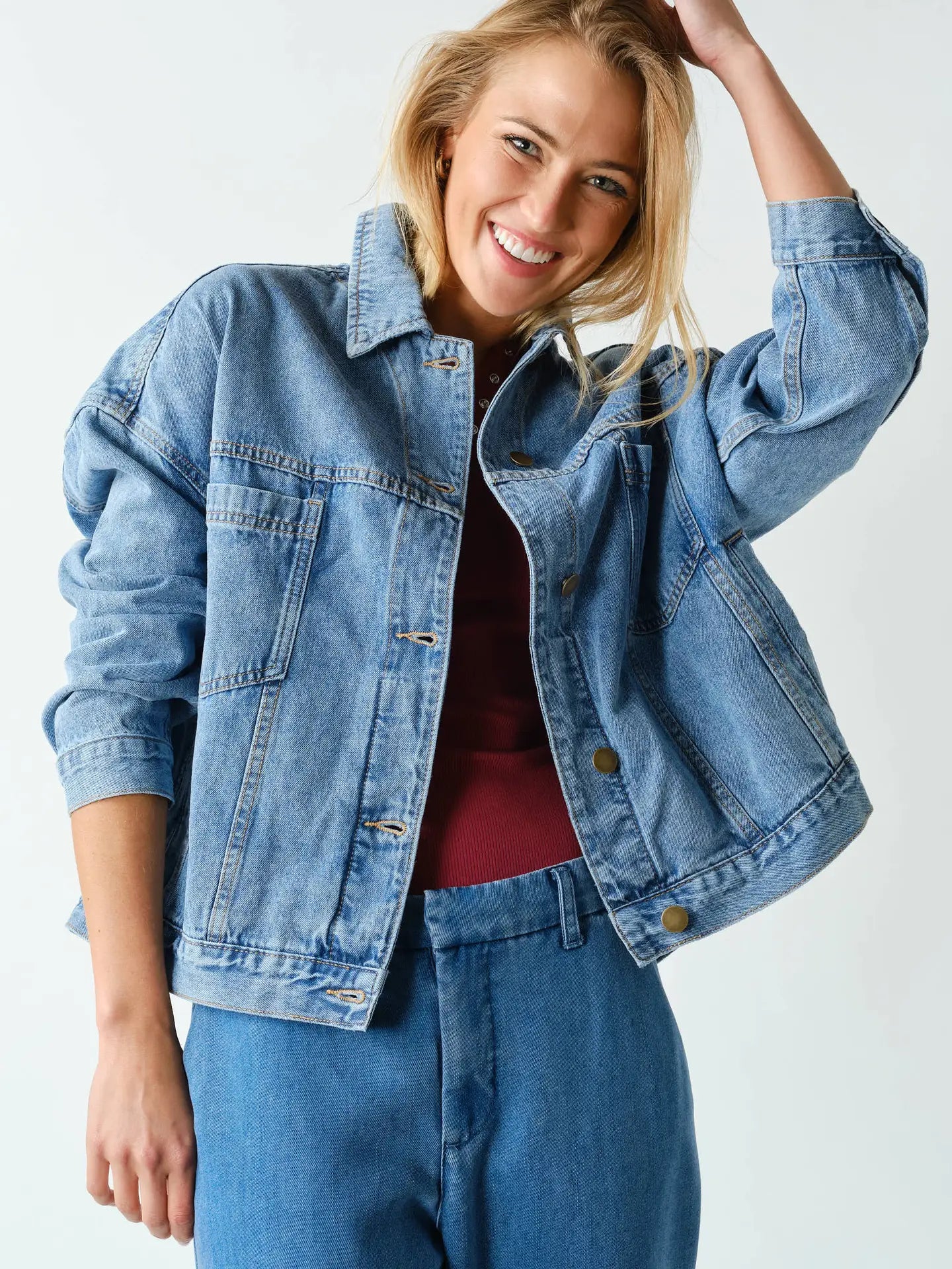 Boxy Denim Jacket