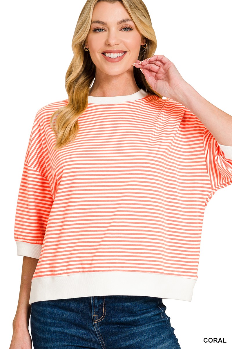 Stripe Stretch Shirt