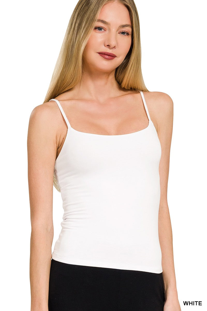 White Spaghetti Strap Cami
