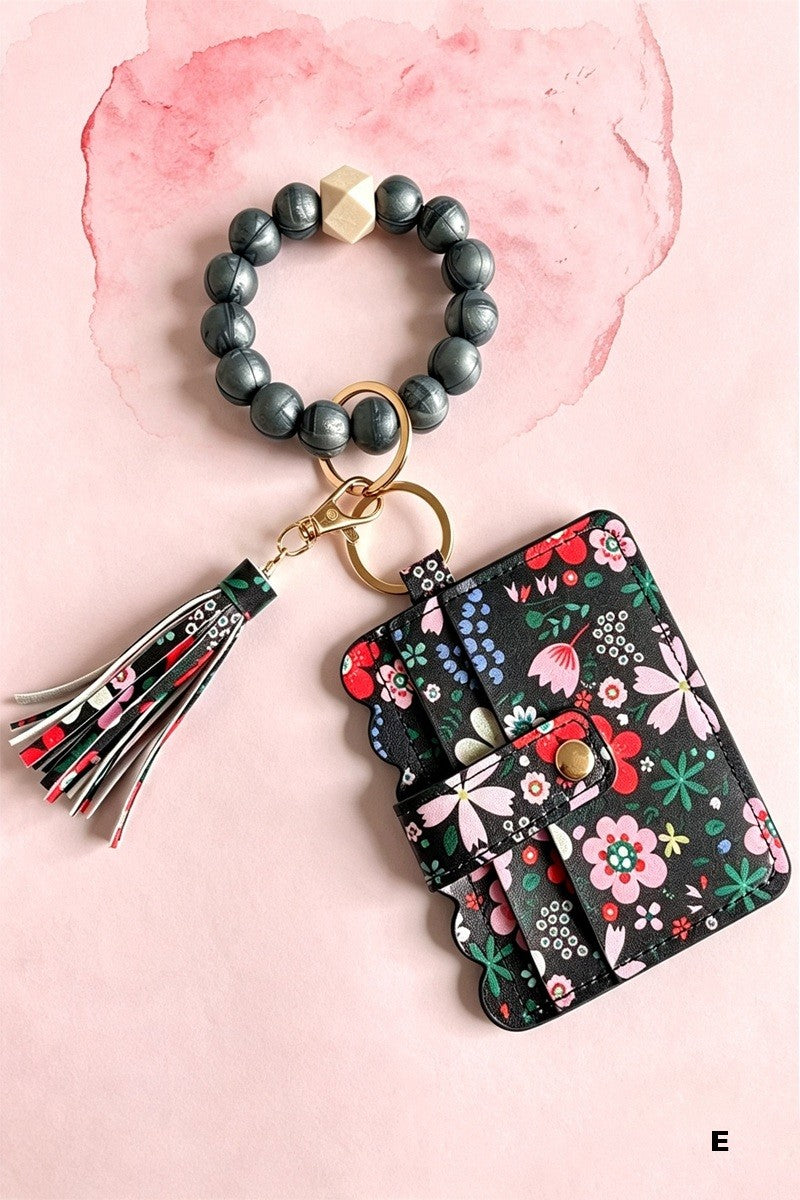 Flower Keychain Wallet