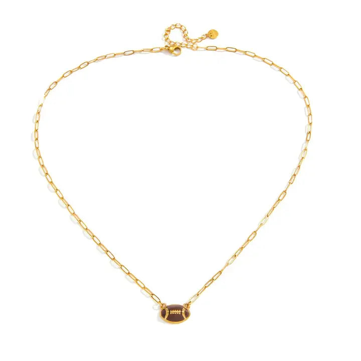 Football Chain Necklace