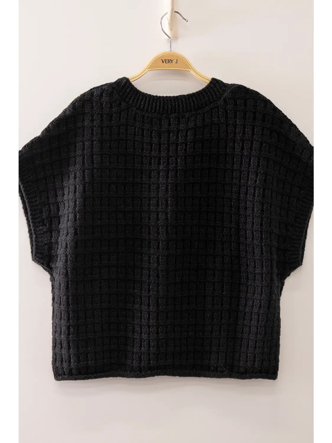 Waffle Knit Cardigan