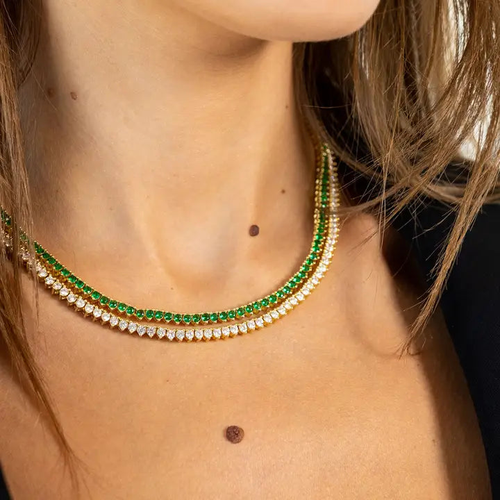 Melinda Tennis Necklace