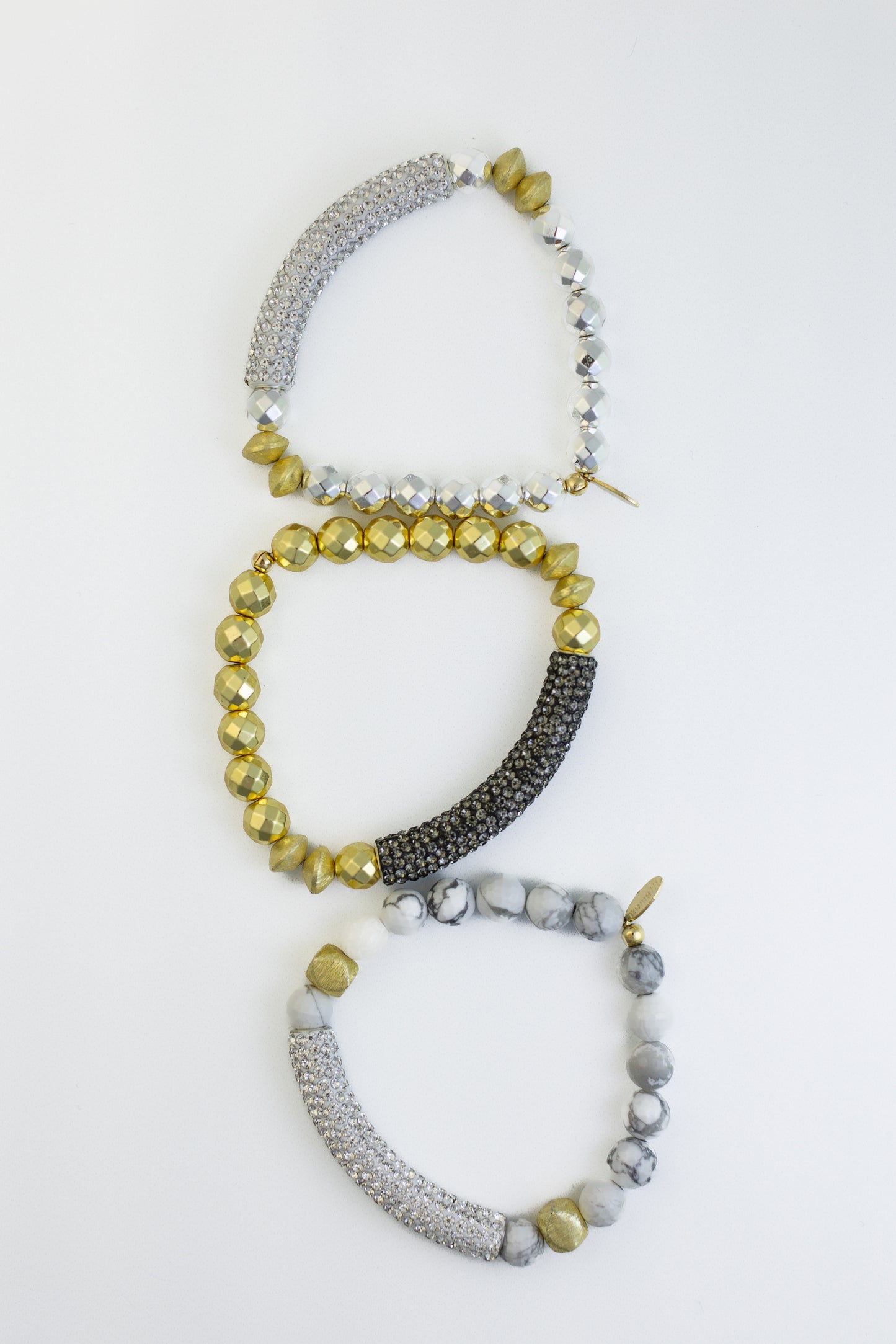 Wrist Candy Gold Silver Bracelet