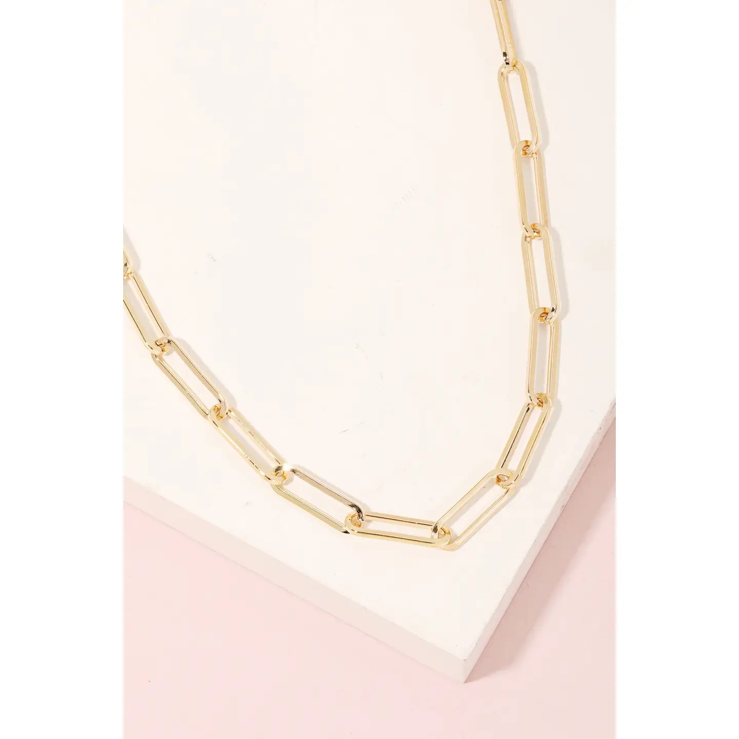 Gold Large Chain Necklace