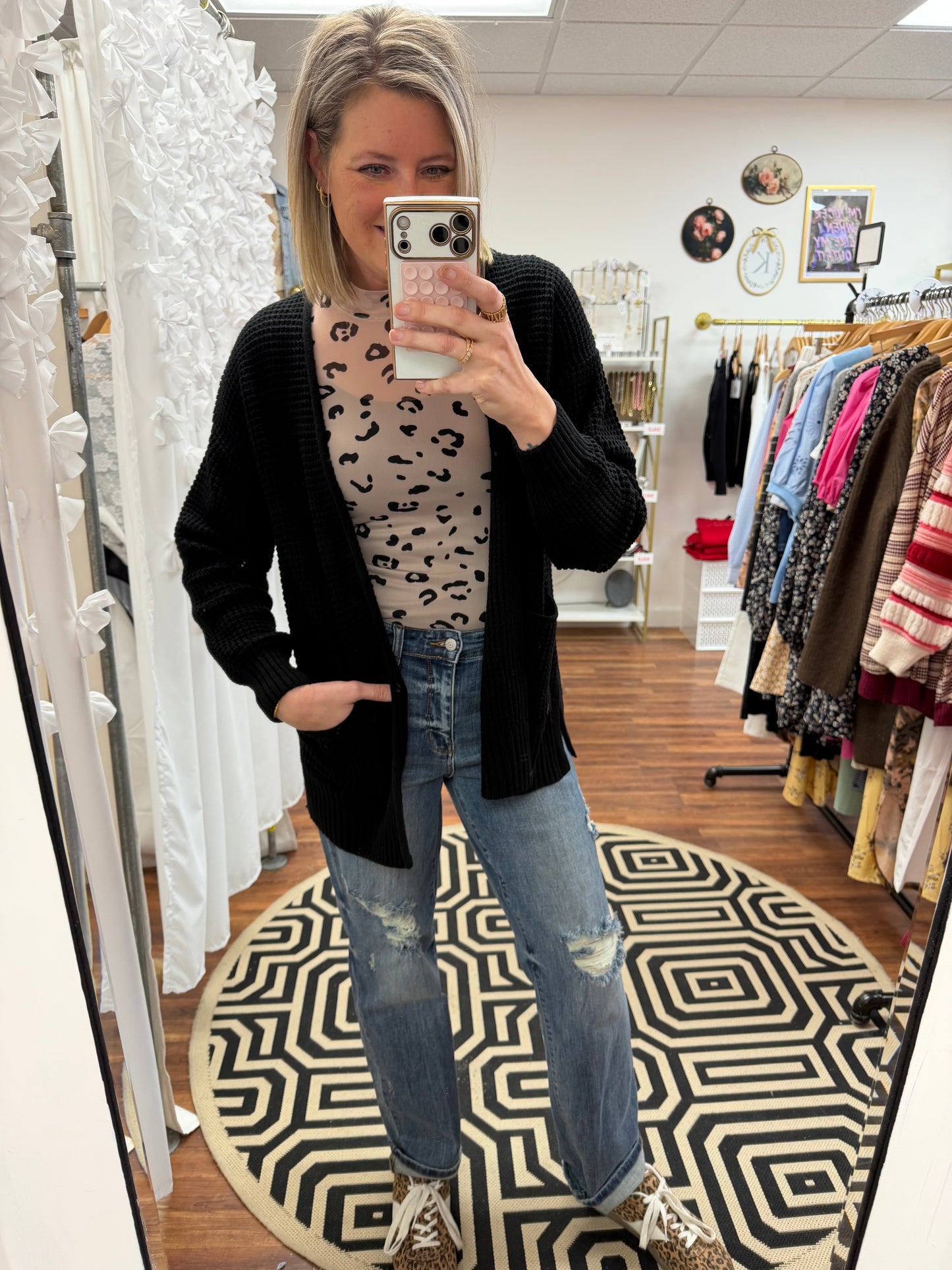 Leopard Mesh Bodysuit