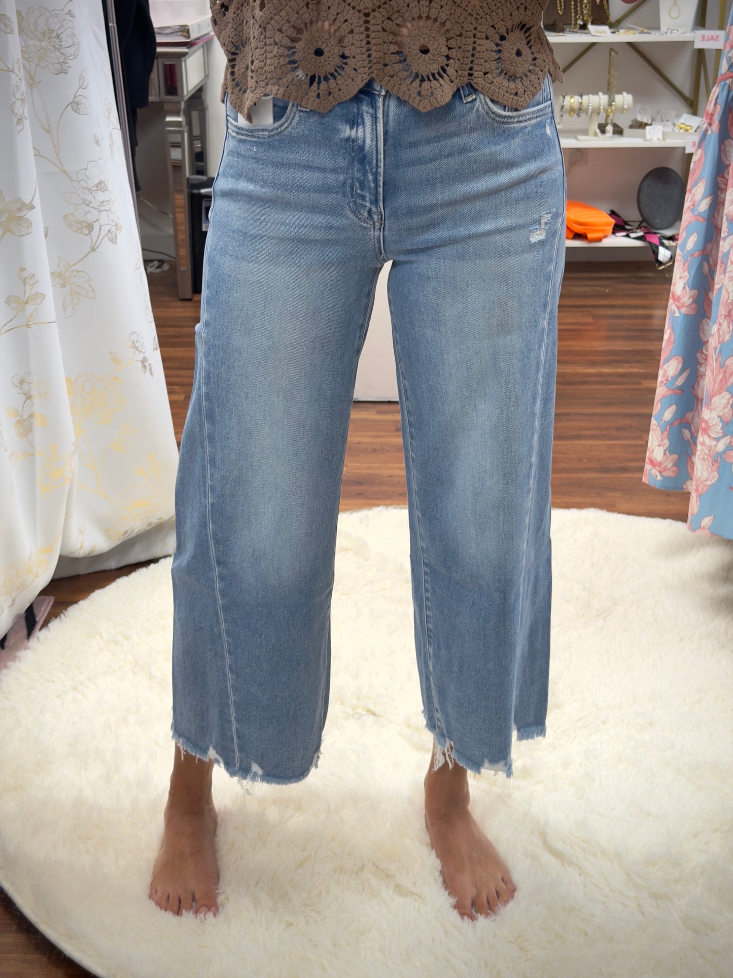 Vervet Crop High Rise Jeans