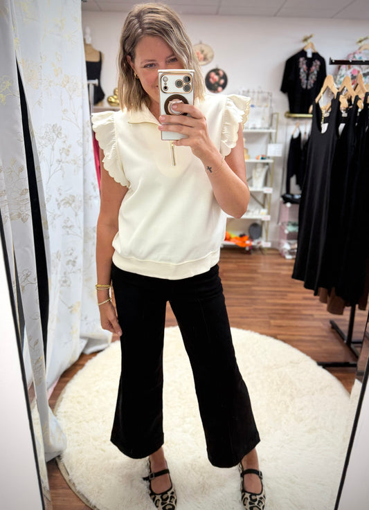 Black Wide Leg Jeans