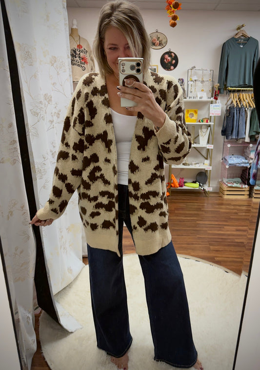 Leopard Cardigan