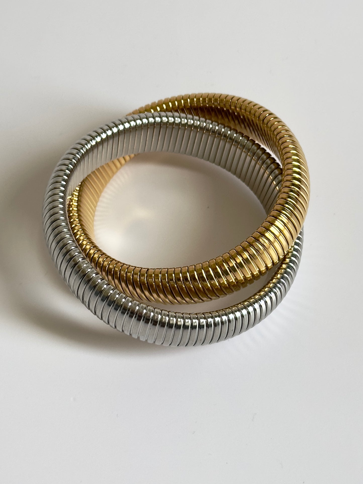 Gold/Silver Twist Bracelet
