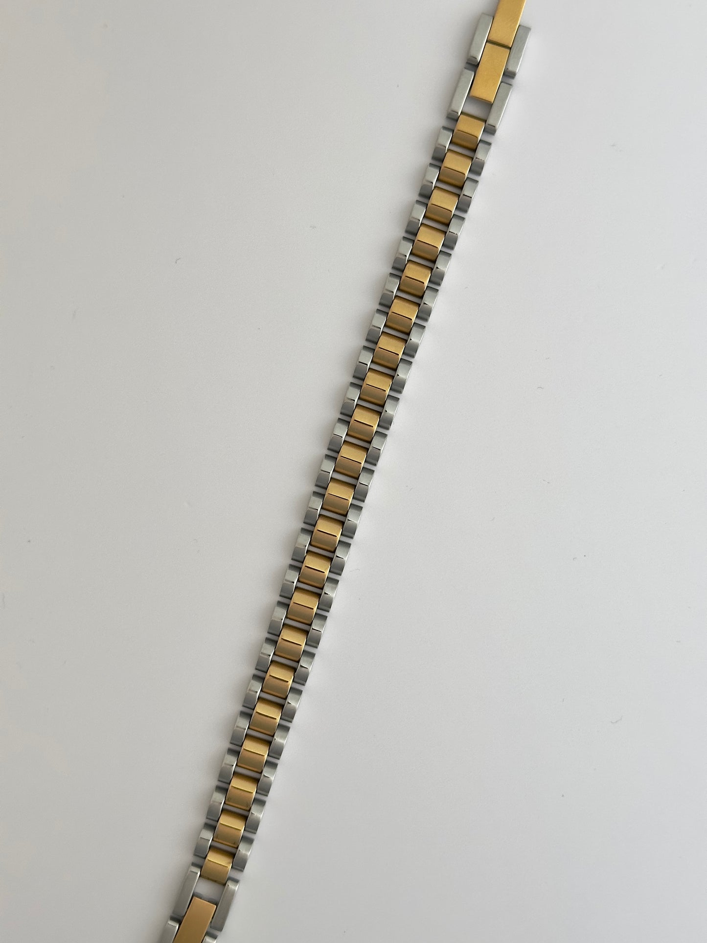2-Tone Watch Bracelet