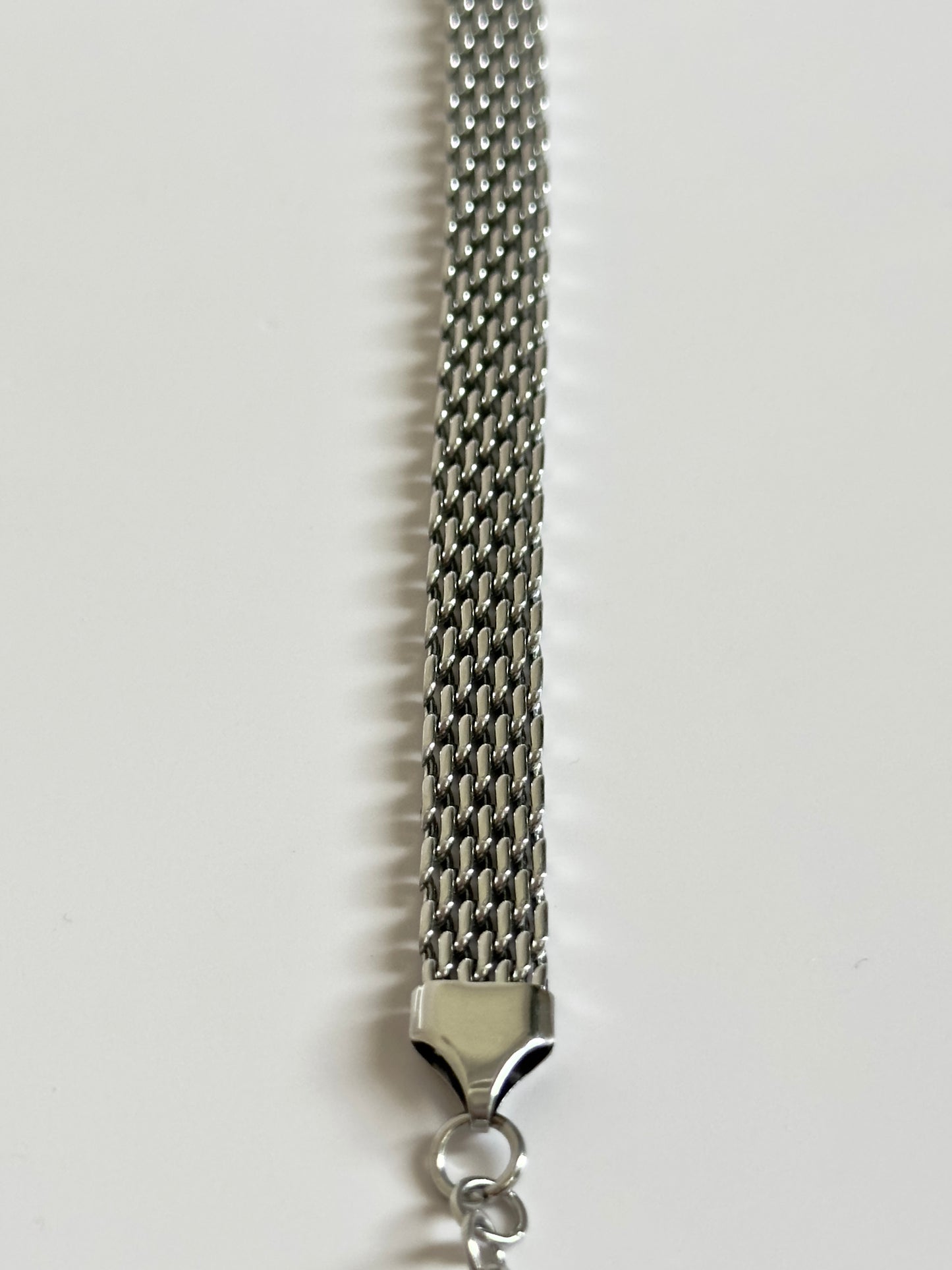 Silver Braided Bracelet