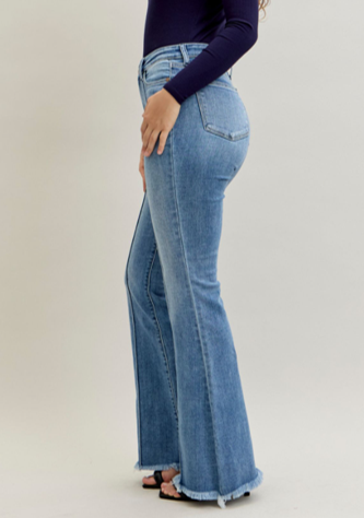 Shiloh High Waist Pintuck Judy Blue Jeans