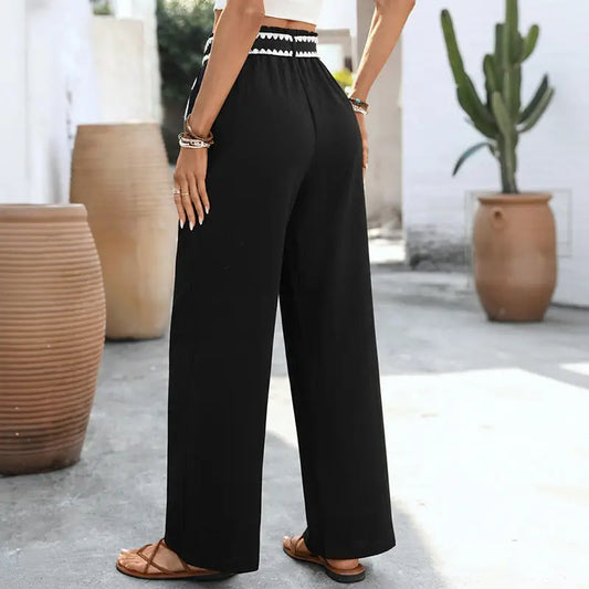 Black Wide Leg Pant