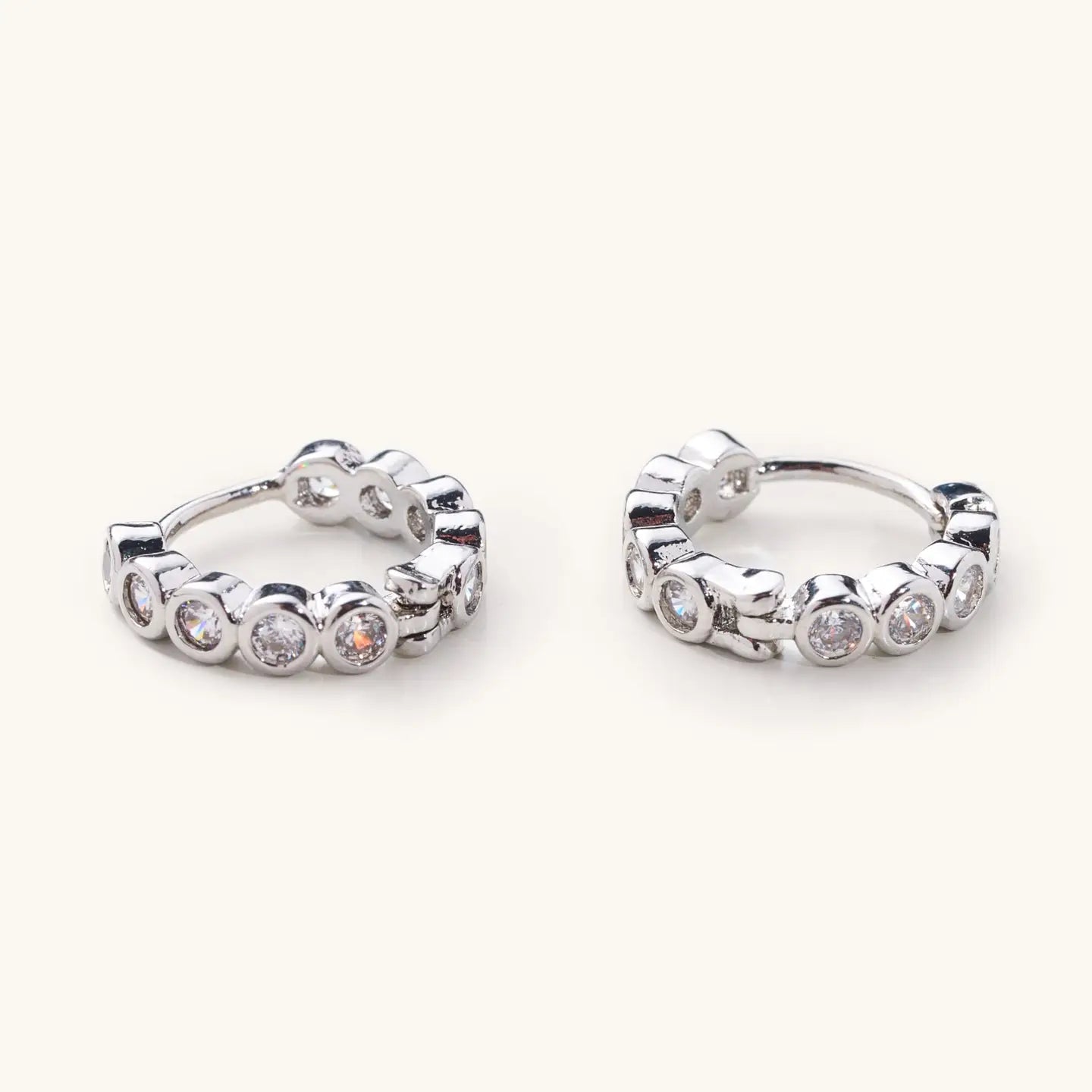 Dainty Gem Huggies