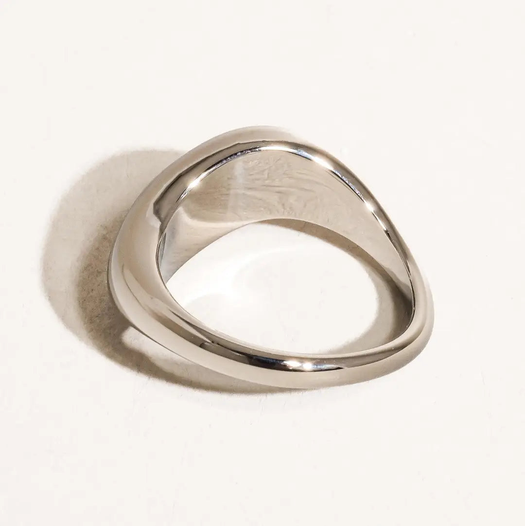 Silver Wavy Ring