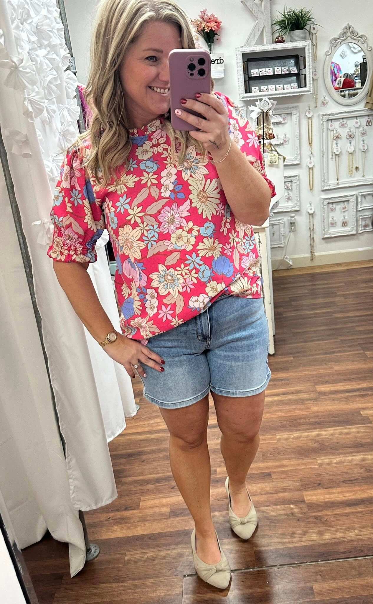 Floral Beauty Top (FINAL SALE ITEM)