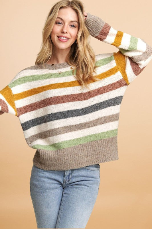 Harvest Stripes Sweater
