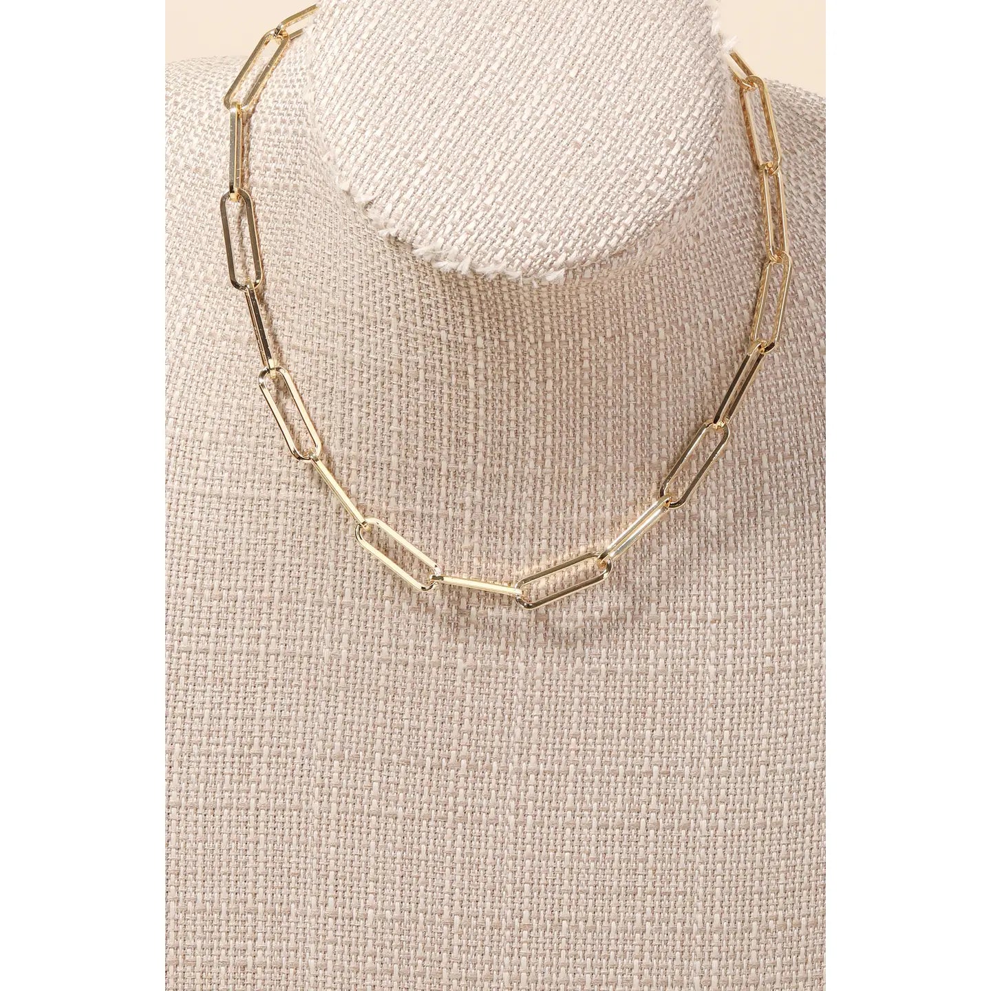 Gold Large Chain Necklace