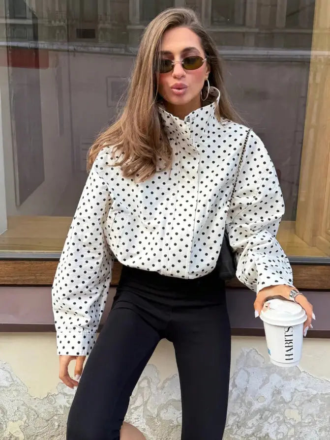 Polka Dot Jacket