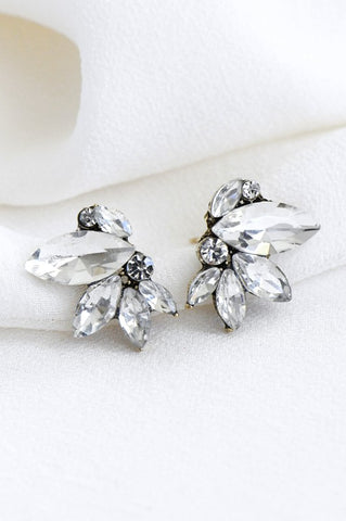 Beautiful Crystal Stud Earrings