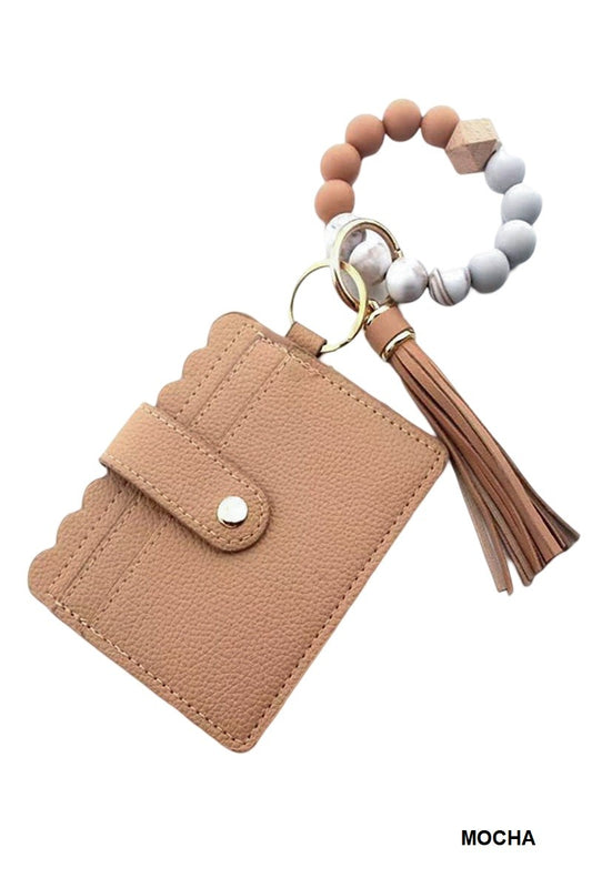 Mocha Keychain Wallet