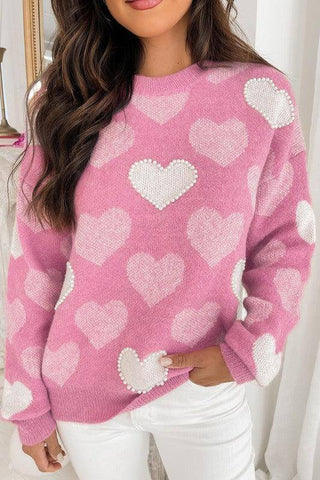 Heart Felt Pearl Top (FINAL SALE ITEM)