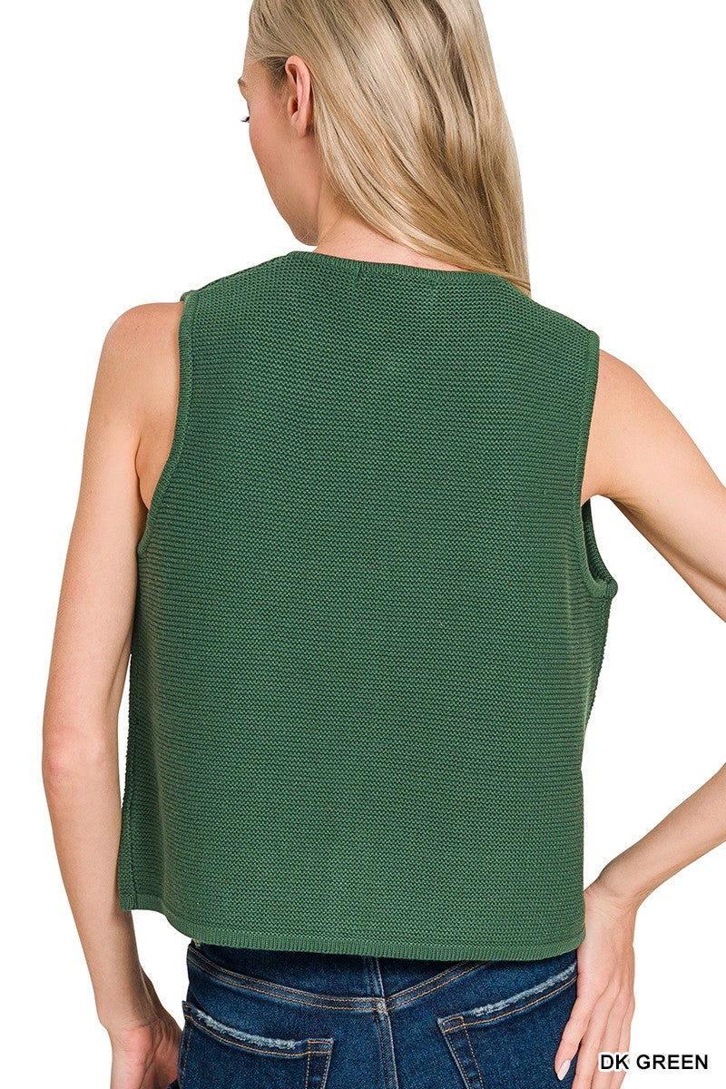 Green Tie Vest