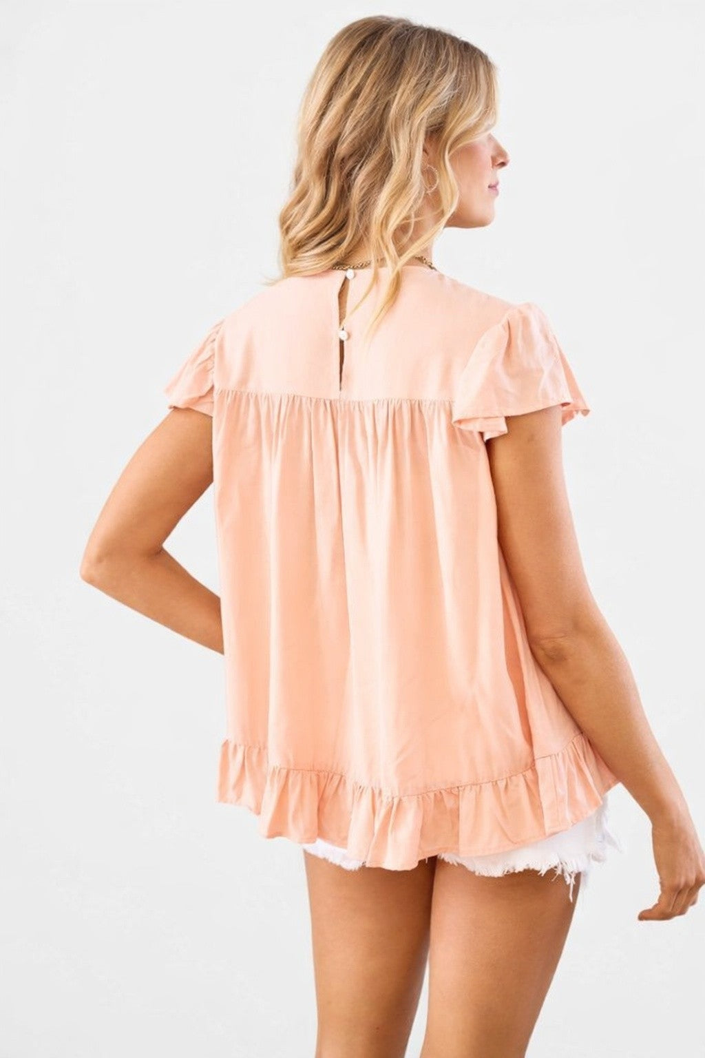 Blush Babydoll Top