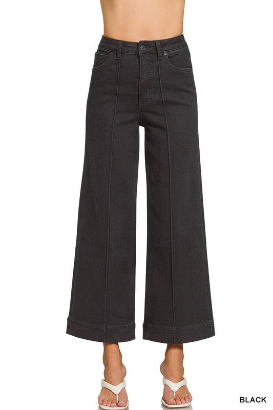 Black Wide Leg Jeans