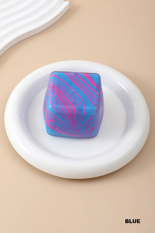 Blue Cube Squishy