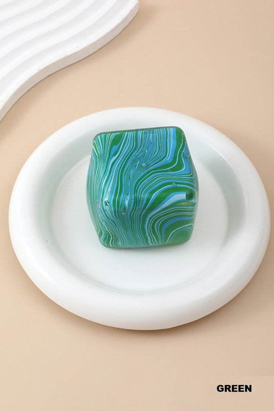 Green Cube Squishy