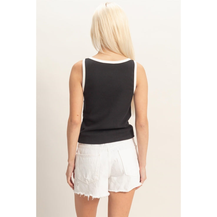 Buckle Strap Tank Top