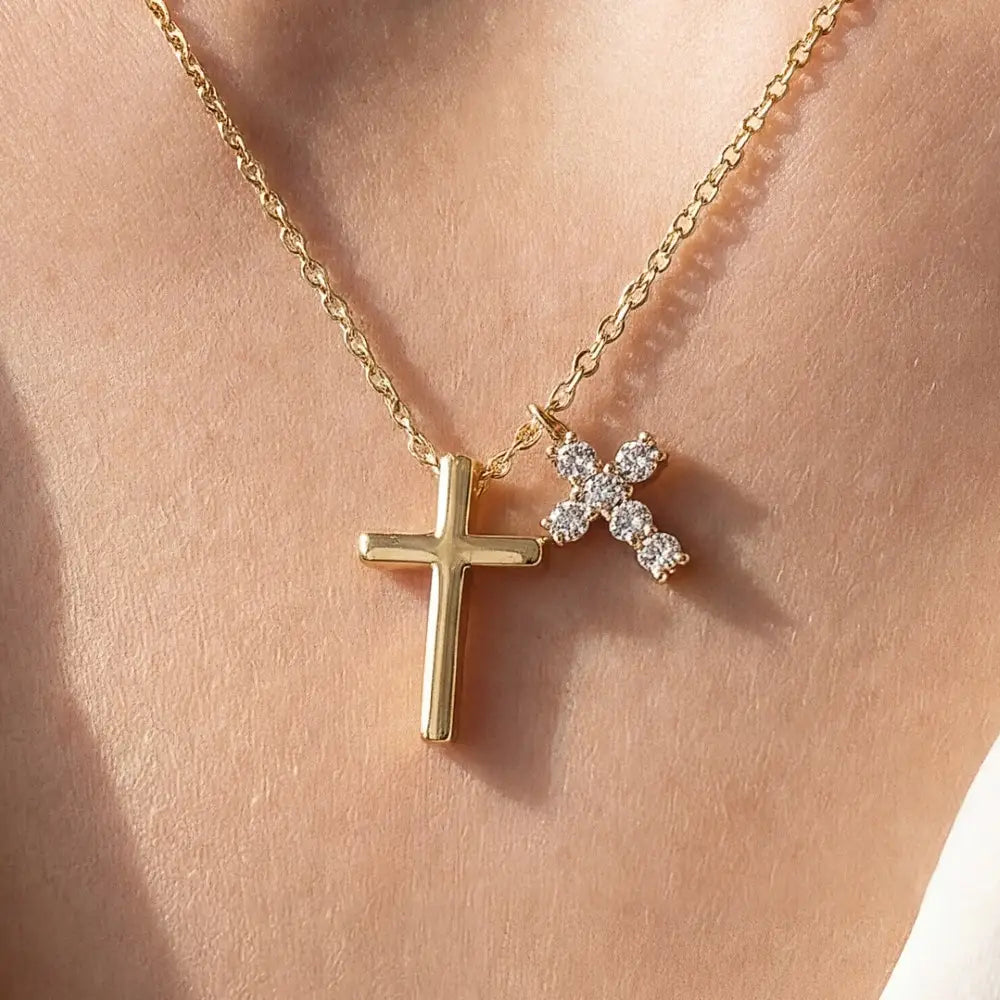 Cross Charm Necklace