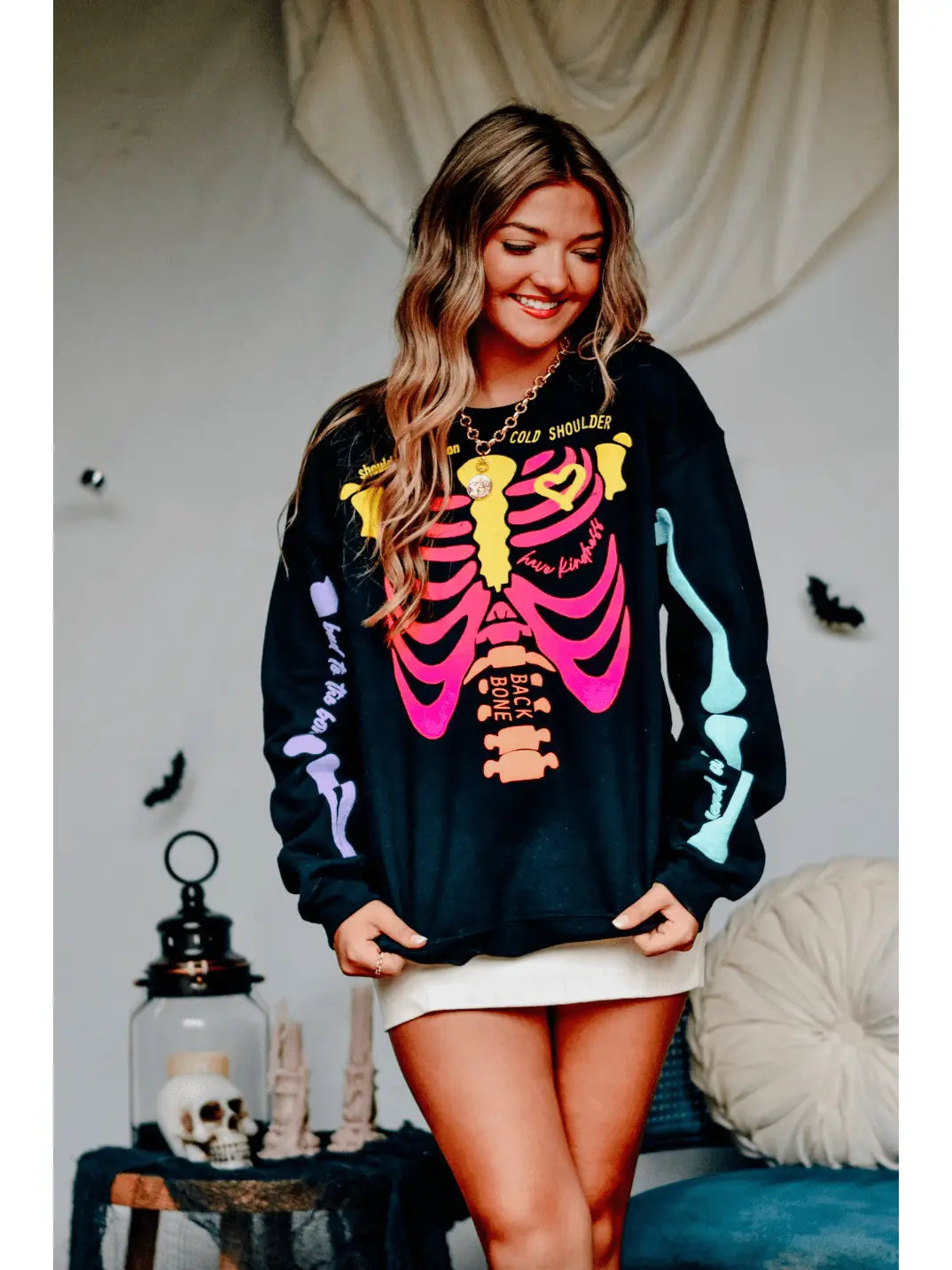 Neon Skelly Sweatshirt