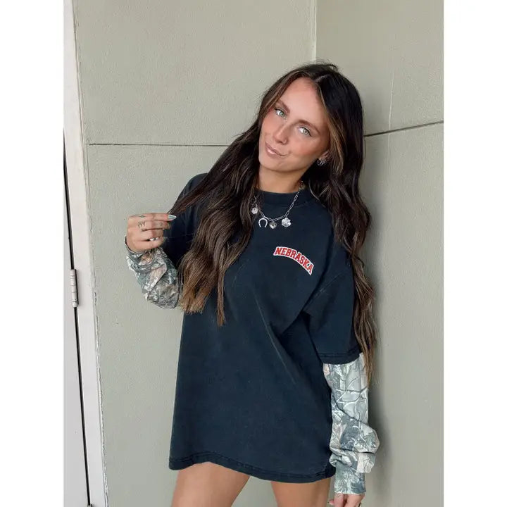 Camo Football Shirt