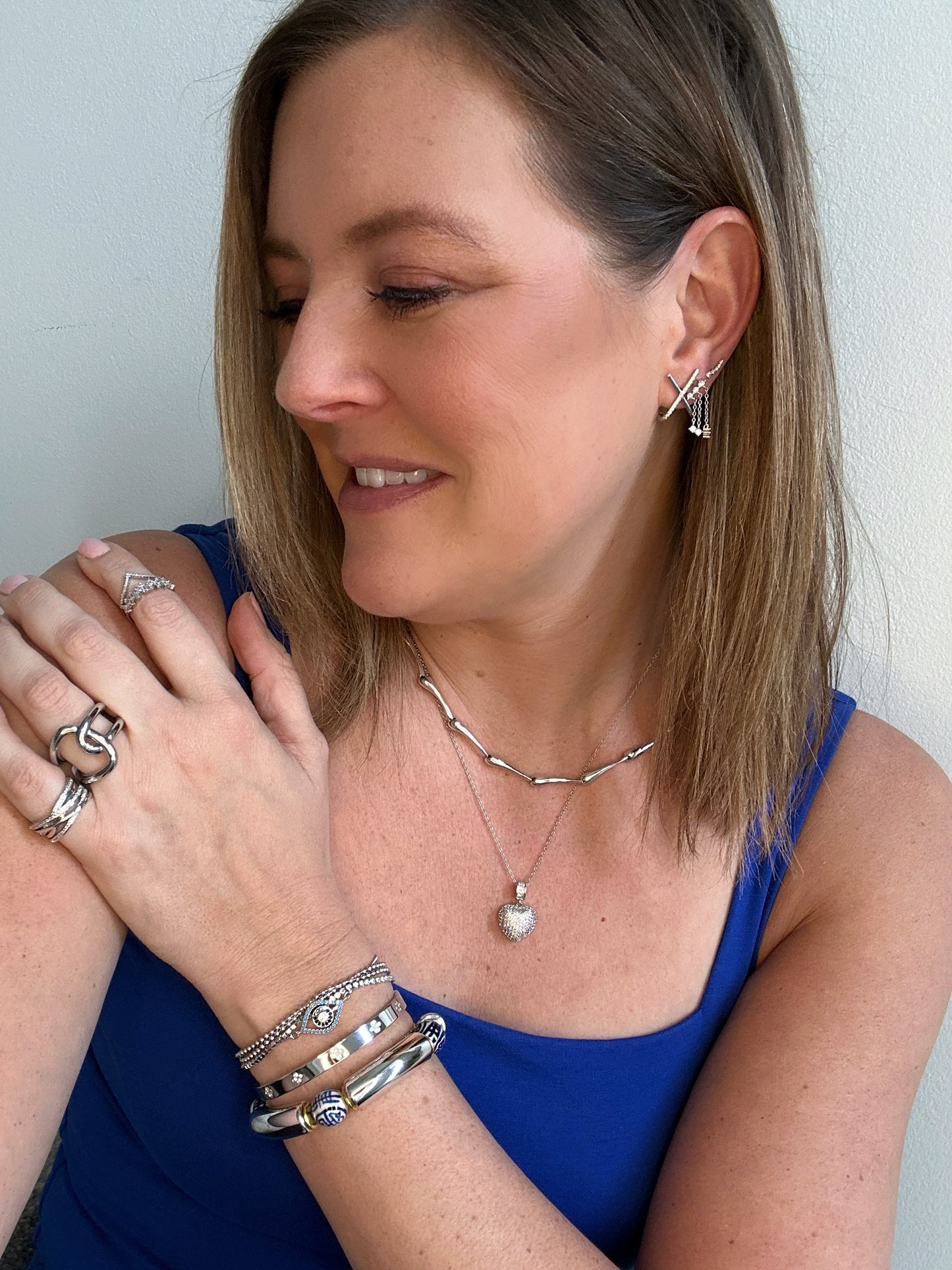 Blue Eye Gem Bracelet