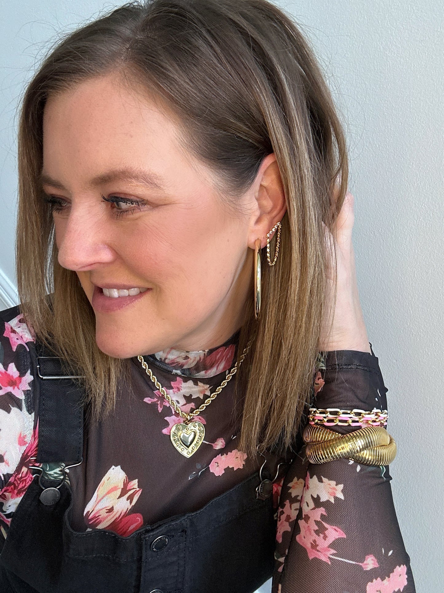 Tennis Dangle Earrings