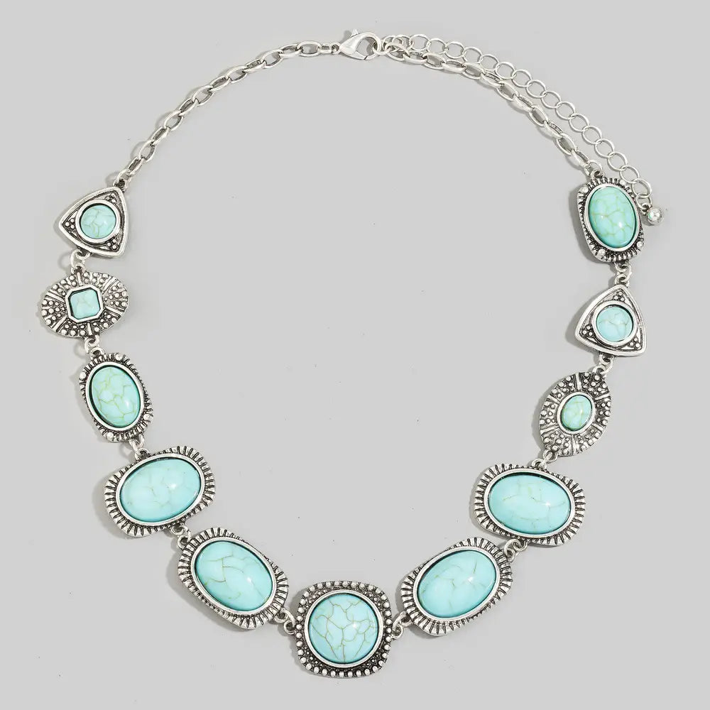 Turquoise Western Necklace
