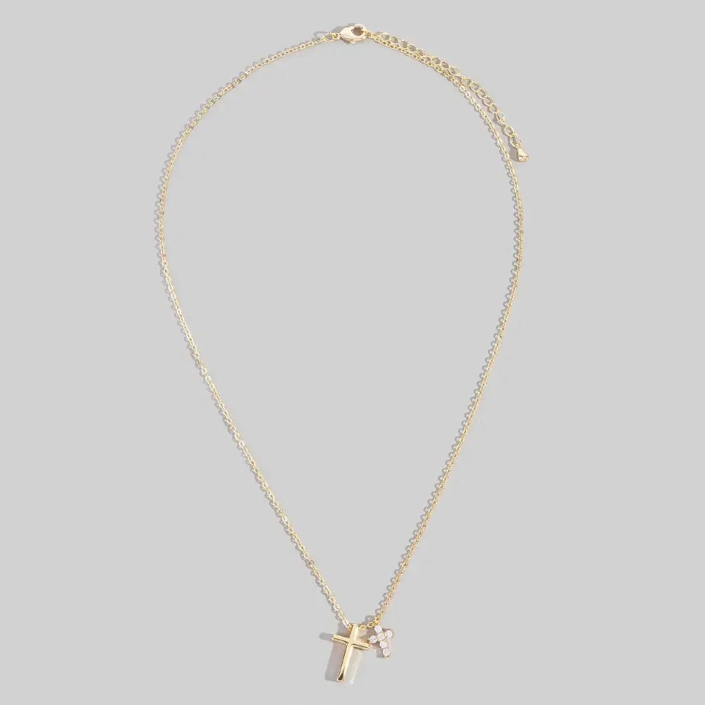 Cross Charm Necklace