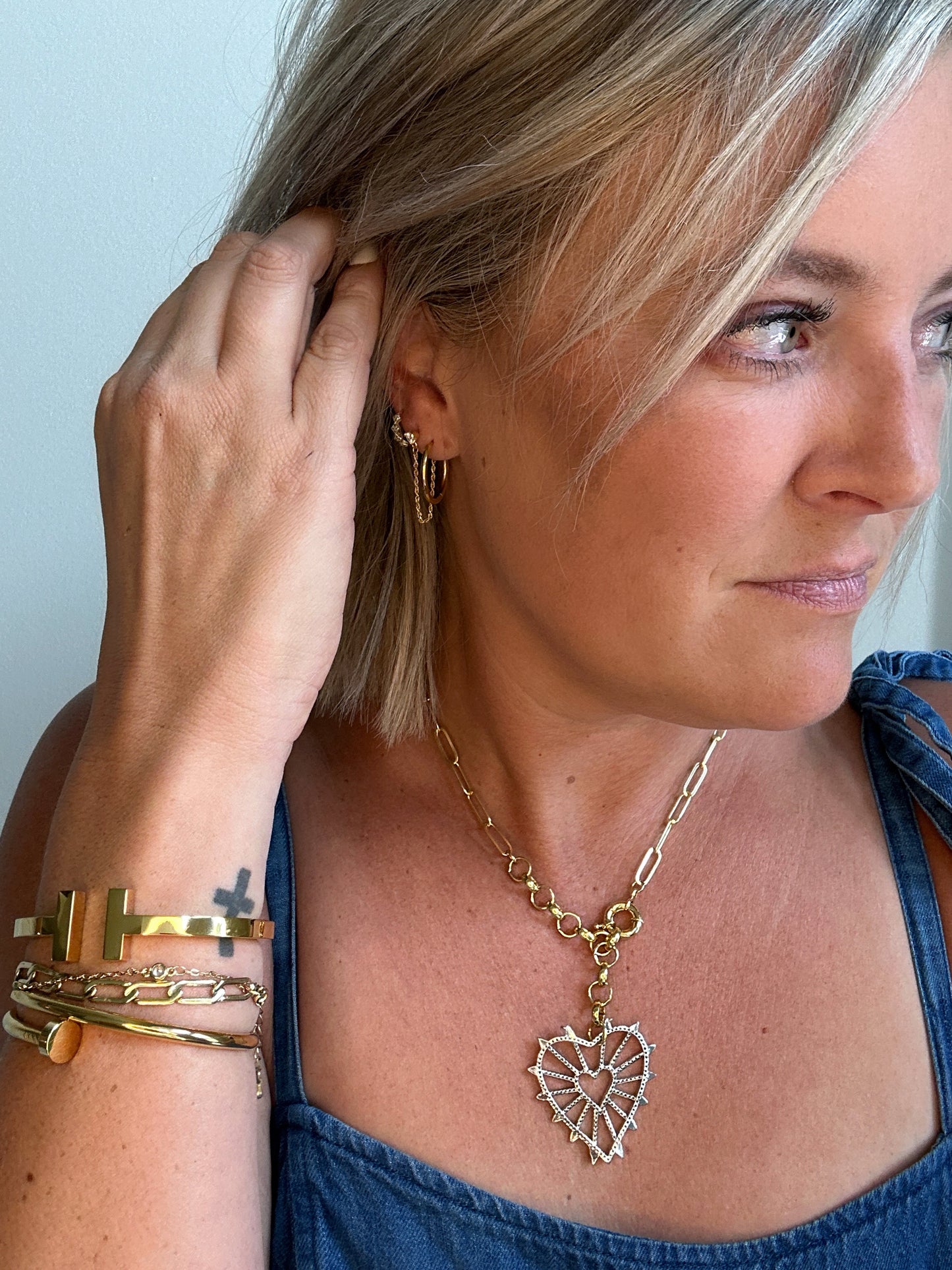 Athena Gold Necklace