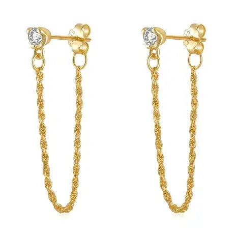 Chain Drop Earring