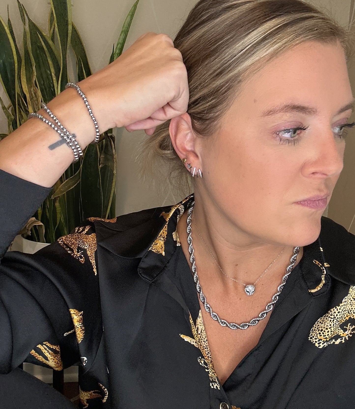 Wakanda Silver Necklace