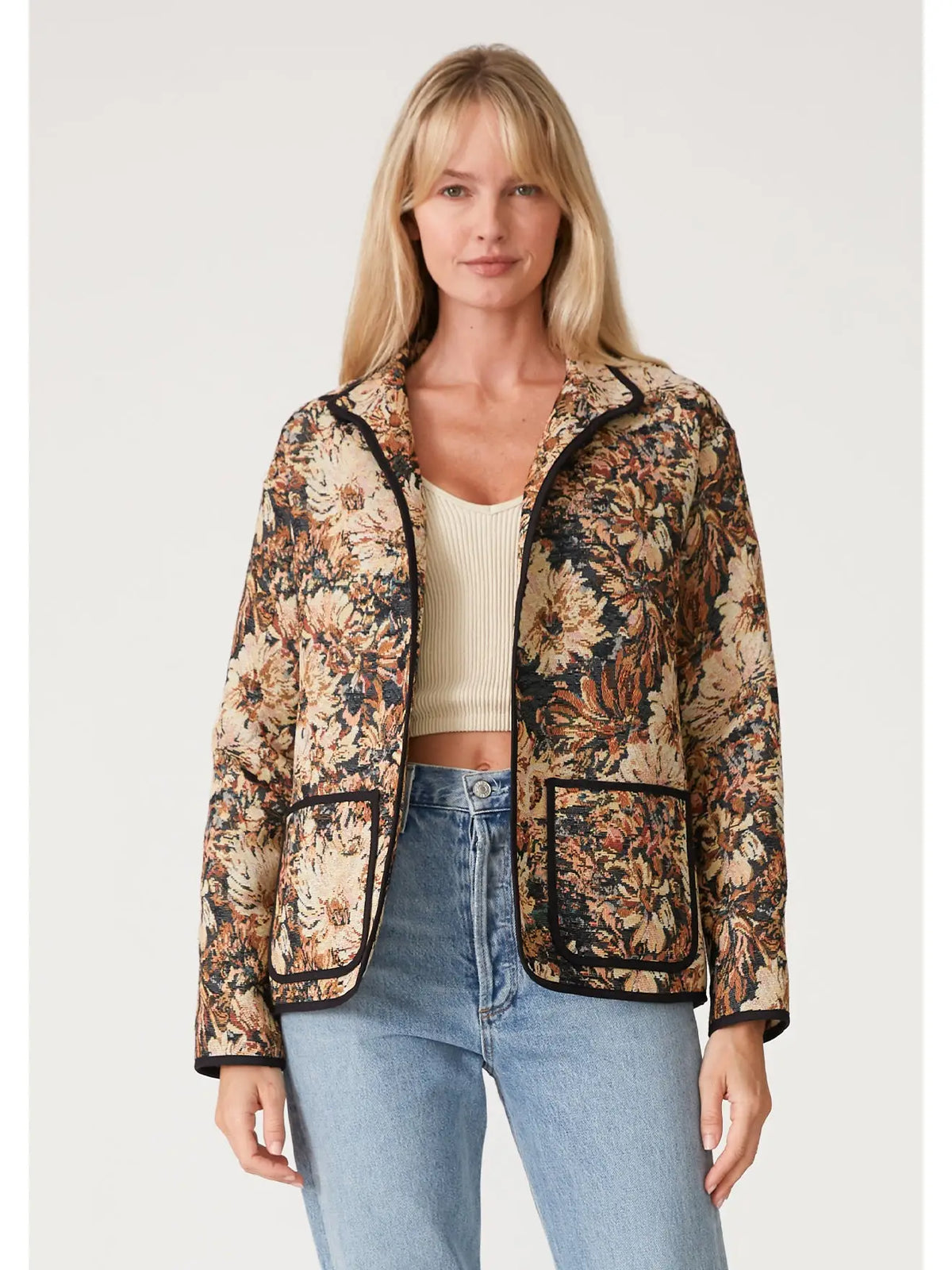 Floral Tapestry Jacket