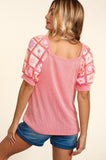 Beachside Top in Coral