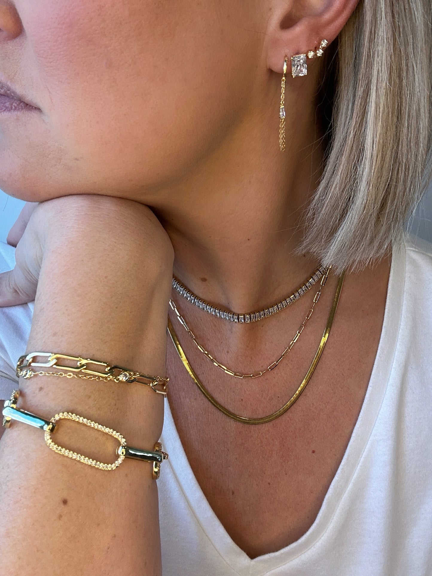 The Baguette Choker Necklace